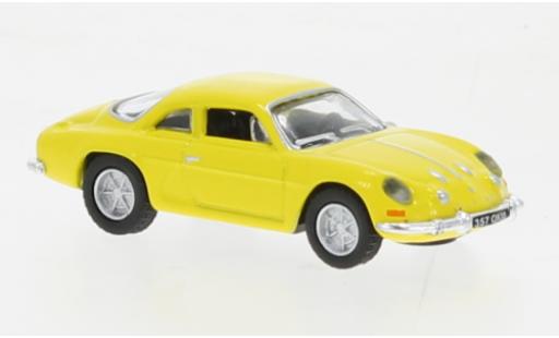 Alpine A110 1/87 Norev Renault yellow 1973 diecast model cars