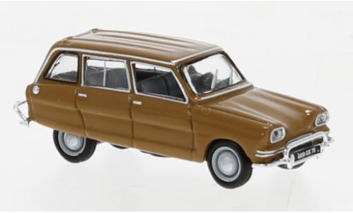 Citroen Ami 6 1/87 Norev Break brown 1969 diecast model cars