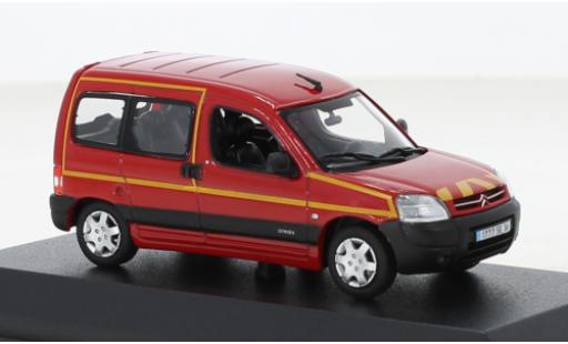 Citroen Berlingo 1/43 Norev Pompiers (F) 2004 diecast model cars