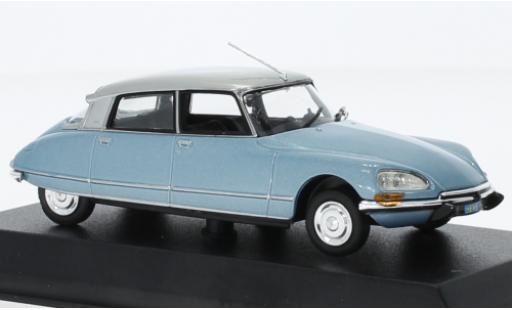 Diecast model cars Citroen DS 1/43 Norev 23 Pallas metallise blue clair/d 1973 Citroen DS 1/43 Norev 23 Pallas metallise blue clair/d 1973 diecast model cars