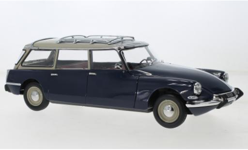 Diecast model cars Citroen ID 19 1/18 Norev Break blue 1967 Citroen ID 19 1/18 Norev Break blue 1967 diecast model cars