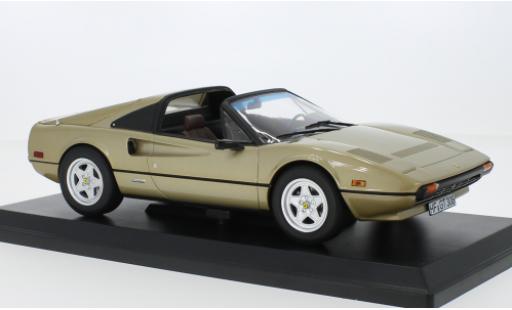 Ferrari 308 1/18 Norev GTS metallise beige 1982 diecast model cars