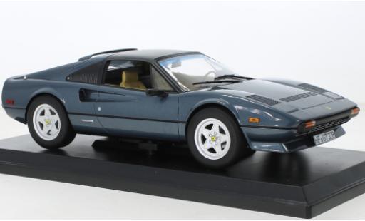 Ferrari 308 1/18 Norev GTS metallise blue 1982 diecast model cars