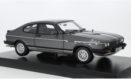 Ford Capri 1/18 Norev MK III 2.8 Injection metallise grau/d RHD 1981 diecast model cars