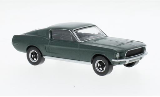 Diecast model cars Ford Mustang 1/43 Norev GT Fastback mattgrün 1968 Ford Mustang 1/43 Norev GT Fastback mattgrün 1968 diecast model cars