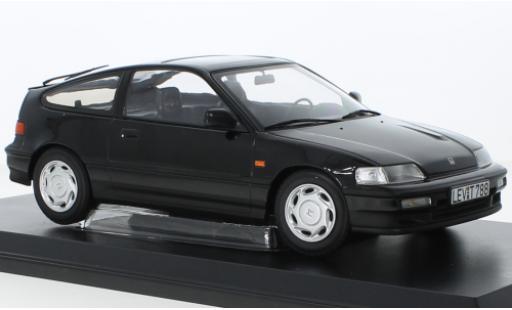 Honda CRX 1/18 Norev black 1990 diecast model cars