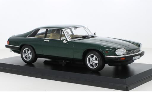 Jaguar XJ 1/18 Norev -S 5.3 H.E. Coupe metallise green 1982 diecast model cars