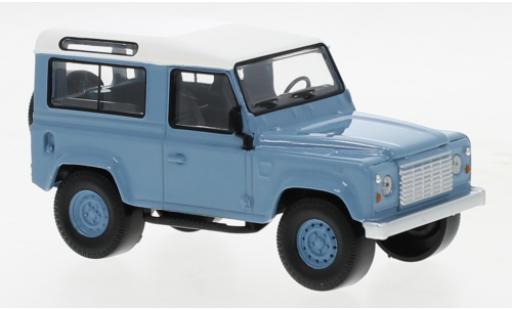 Land Rover Defender 1/43 Norev blue/white 1995 diecast model cars