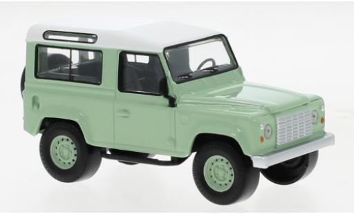 Land Rover Defender 1/43 Norev green/white 1995 diecast model cars