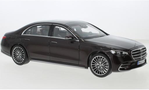 Mercedes CLA 1/18 Norev S-classe AMG-Line (V223) metallise red foncé 2021 diecast model cars