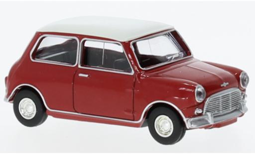 Diecast model cars Mini Cooper 1/64 Norev S red/white 1964 Mini Cooper 1/64 Norev S red/white 1964 diecast model cars