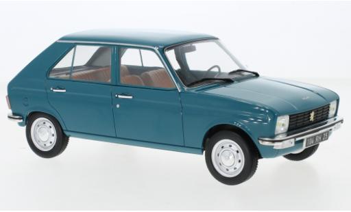 Peugeot 104 1/18 Norev GL turquoise 1977 diecast model cars