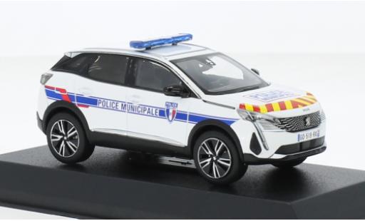 Peugeot 3008 1/43 Norev Police Municipale (F) 2023 diecast model cars