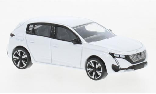 Diecast model cars Peugeot 308 1/64 Norev metallise white 2021 Peugeot 308 1/64 Norev metallise white 2021 diecast model cars