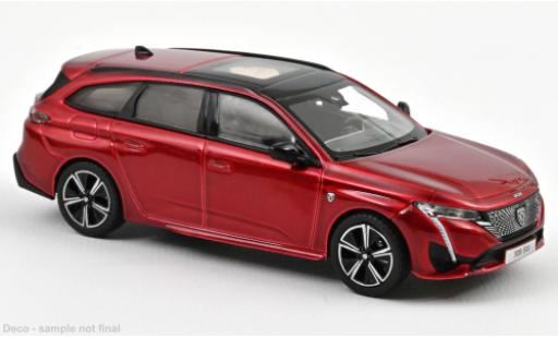 Peugeot 308 1/43 Norev SW GT red foncé 2021 diecast model cars