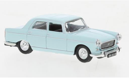Peugeot 404 1/87 Norev blue 1968 diecast model cars