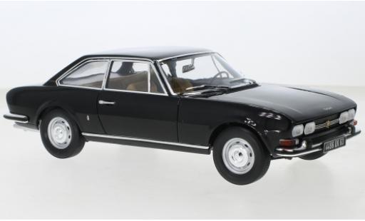 Peugeot 504 1/18 Norev Coupe black 1969 diecast model cars