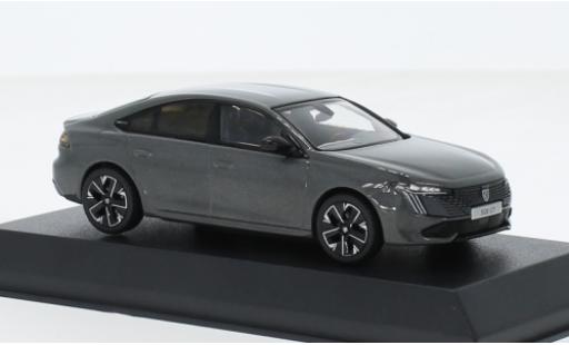 Peugeot 508 1/43 Norev GT hybride grey 2023 diecast model cars