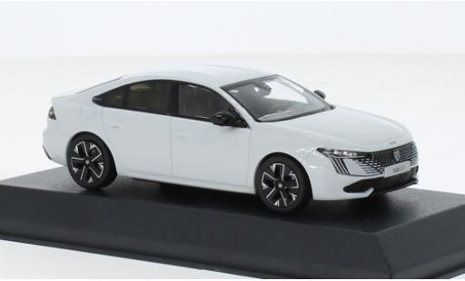 Peugeot 508 1/43 Norev GT hybride metallise grey clair 2023 diecast model cars