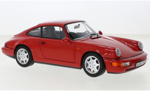 Diecast model cars Porsche 964 1/18 Norev 911  Carrera 2 red 1990 Porsche 964 1/18 Norev 911  Carrera 2 red 1990 diecast model cars