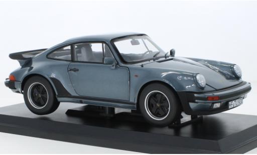 Diecast model cars Porsche 930 Turbo 1/18 Norev 911 3.3 metallise blue 1988 Porsche 930 Turbo 1/18 Norev 911 3.3 metallise blue 1988 diecast model cars