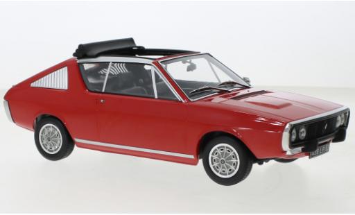Renault 17 1/18 Norev Gordini Decouvrable red 1975 diecast model cars