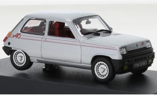 Renault 5 1/43 Norev Alpine grey 1980 diecast model cars