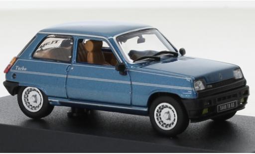 Diecast model cars Renault 5 1/43 Norev Alpine Turbo metallise blue 1983 Renault 5 1/43 Norev Alpine Turbo metallise blue 1983 diecast model cars
