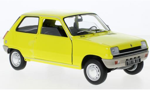 Diecast model cars Renault 5 1/18 Norev yellow 1974 Renault 5 1/18 Norev yellow 1974 diecast model cars