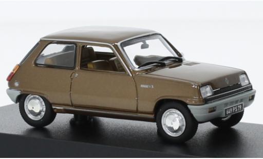 Diecast model cars Renault 5 1/43 Norev TL metallise brun 1974 Renault 5 1/43 Norev TL metallise brun 1974 diecast model cars