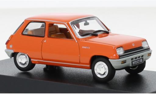 Diecast model cars Renault 5 1/43 Norev TL orange 1972 Renault 5 1/43 Norev TL orange 1972 diecast model cars