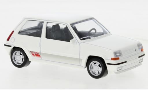 Diecast model cars Renault 5 GT Turbo 1/43 Norev SuperCinq GT Turbo Ph II white 1988 Renault 5 GT Turbo 1/43 Norev SuperCinq GT Turbo Ph II white 1988 diecast model cars