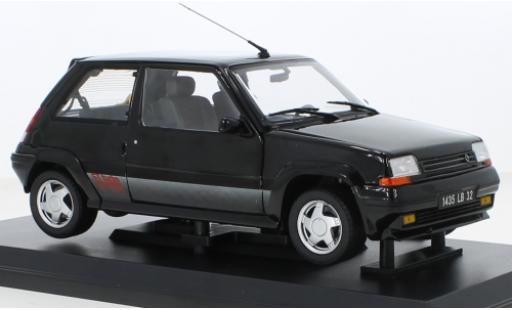 Diecast model cars Renault 5 GT Turbo 1/18 Norev SuperCinq GT Turbo black 1989 Renault 5 GT Turbo 1/18 Norev SuperCinq GT Turbo black 1989 diecast model cars