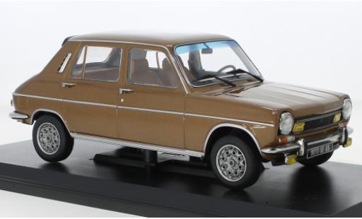Simca 1100 1/18 Norev TI metallise brown 1974 diecast model cars