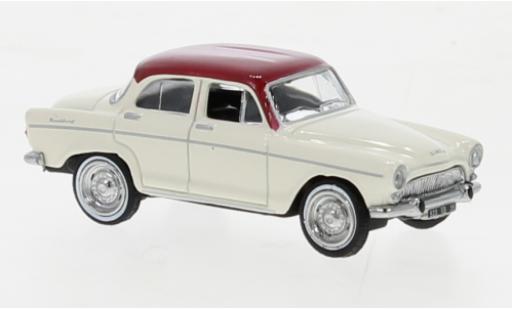 Simca Aronde 1/87 Norev Montlhery beige/red 1962 diecast model cars