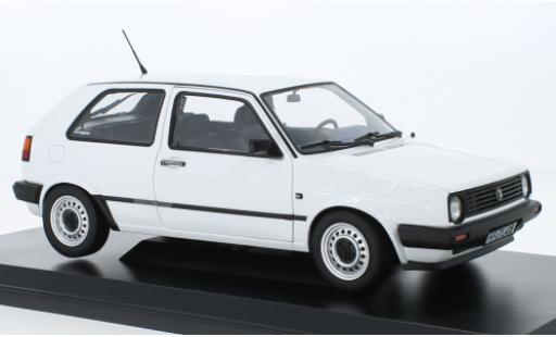 Diecast model cars Volkswagen Golf 1/18 Norev II CL white 1988 Volkswagen Golf 1/18 Norev II CL white 1988 diecast model cars