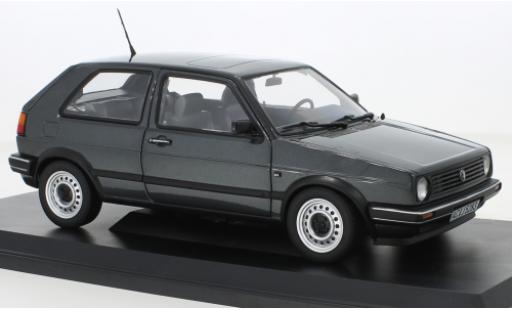 Diecast model cars Volkswagen Golf 1/18 Norev II CL metallise grey 1988 Volkswagen Golf 1/18 Norev II CL metallise grey 1988 diecast model cars