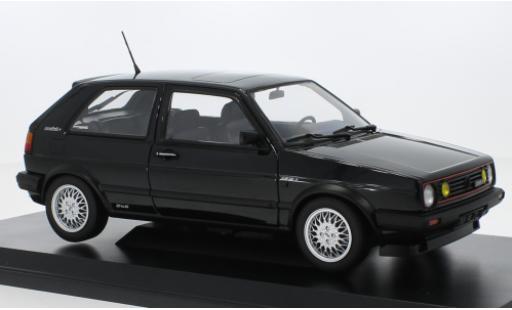 Diecast model cars Volkswagen Golf 1/18 Norev II GTI 16S Match metallise black 1989 Volkswagen Golf 1/18 Norev II GTI 16S Match metallise black 1989 diecast model cars