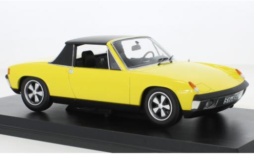 Diecast model cars Porsche 914 1/18 Norev Volkswagen /6 yellow 1973 Porsche 914 1/18 Norev Volkswagen /6 yellow 1973 diecast model cars
