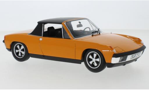Porsche 914 1/18 Norev Volkswagen -6 orange 1973 diecast model cars