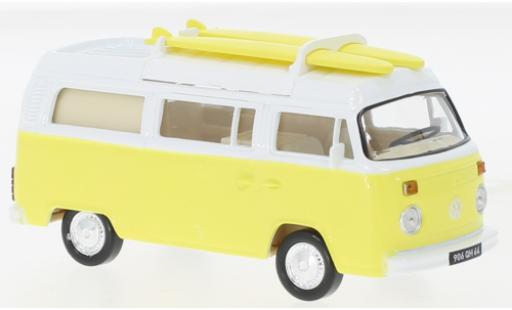 Diecast model cars Volkswagen T2 1/43 Norev b Camper Van yellow clair 1973 Volkswagen T2 1/43 Norev b Camper Van yellow clair 1973 diecast model cars