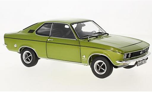 Diecast model cars Opel Manta 1/18 Norev A 1900 Berlinetta metallic green 1975 Opel Manta 1/18 Norev A 1900 Berlinetta metallic green 1975 diecast model cars