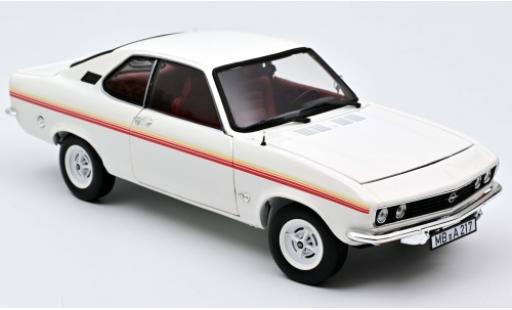 Diecast model cars Opel Manta 1/18 Norev A Swinger white/Dekor 1975 Opel Manta 1/18 Norev A Swinger white/Dekor 1975 diecast model cars