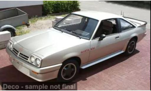 Diecast model cars Opel Manta 1/18 Norev GSI beige 1987 1:18 Opel Manta 1/18 Norev GSI beige 1987 1:18 diecast model cars