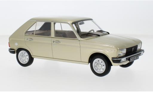 Peugeot 104 1/18 Norev GR metallise beige 1981 1:18 diecast model cars