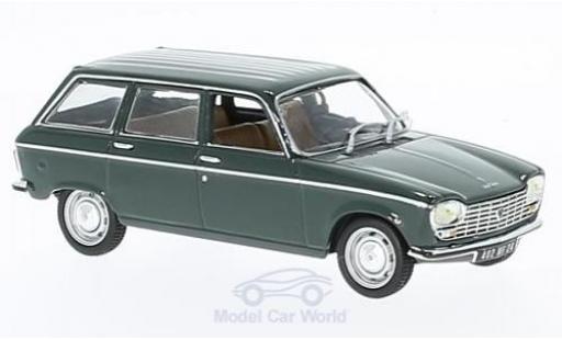 Peugeot 204 Break 1/43 Norev Break green 1969 diecast model cars