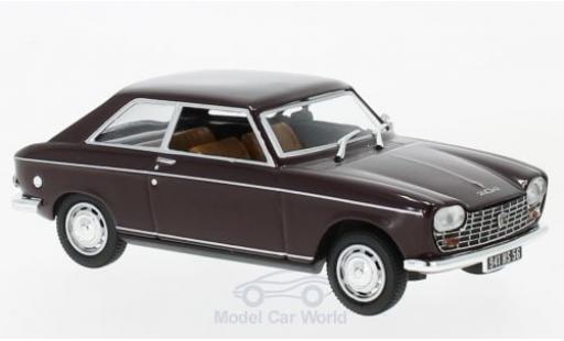 Peugeot 204 1/43 Norev Coupe red 1967 diecast model cars