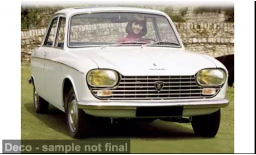 Peugeot 204 1/18 Norev weiss 1976 1:18 diecast model cars