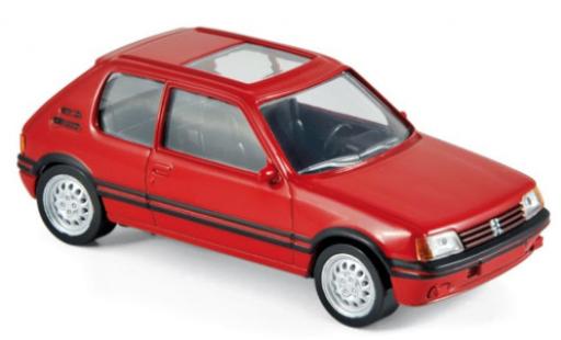 Peugeot 205 1/43 Norev GTi red 1986 diecast model cars