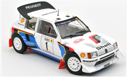 Diecast model cars Peugeot 205 1/18 Norev T16 No.1 S Rally Monte Carlo 1986 T.Salonen/S.Harjanne Peugeot 205 1/18 Norev T16 No.1 S Rally Monte Carlo 1986 T.Salonen/S.Harjanne diecast model cars